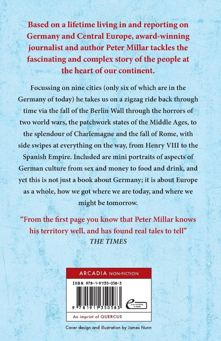 Rückseite: 9781911350583 | The Germans and Europe | A Personal Frontline History | Peter Millar