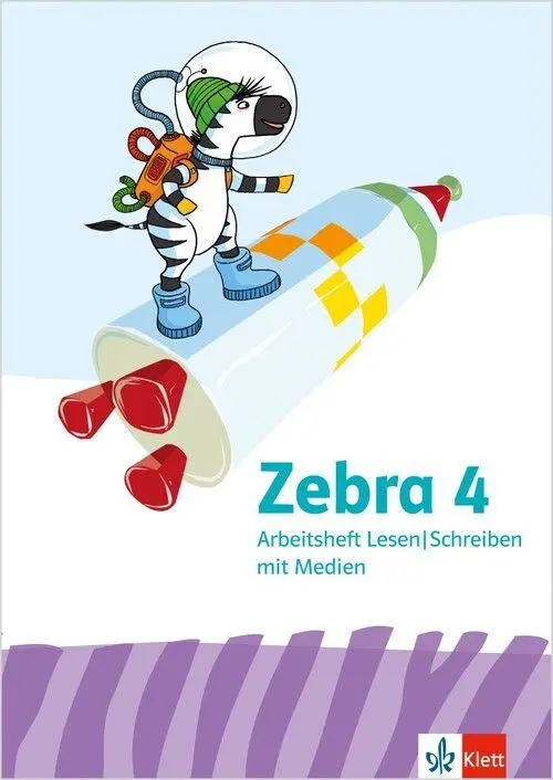Cover: 9783122710583 | Zebra 4. Arbeitsheft Lesen/Schreiben mit Medien Klasse 4 | Bundle