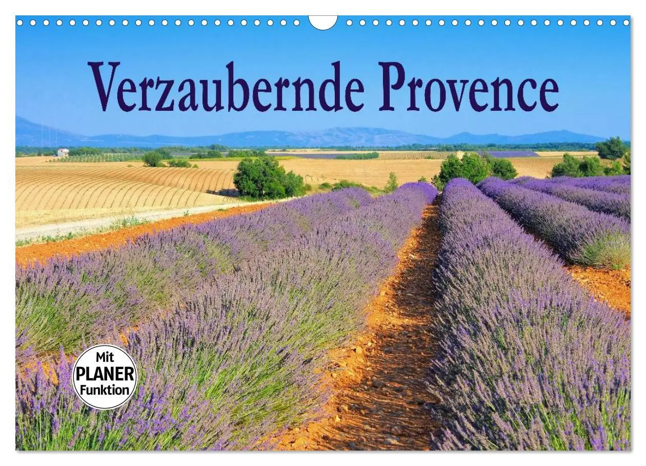 Cover: 9783457980583 | Verzaubernde Provence (Wandkalender 2026 DIN A3 quer), CALVENDO...