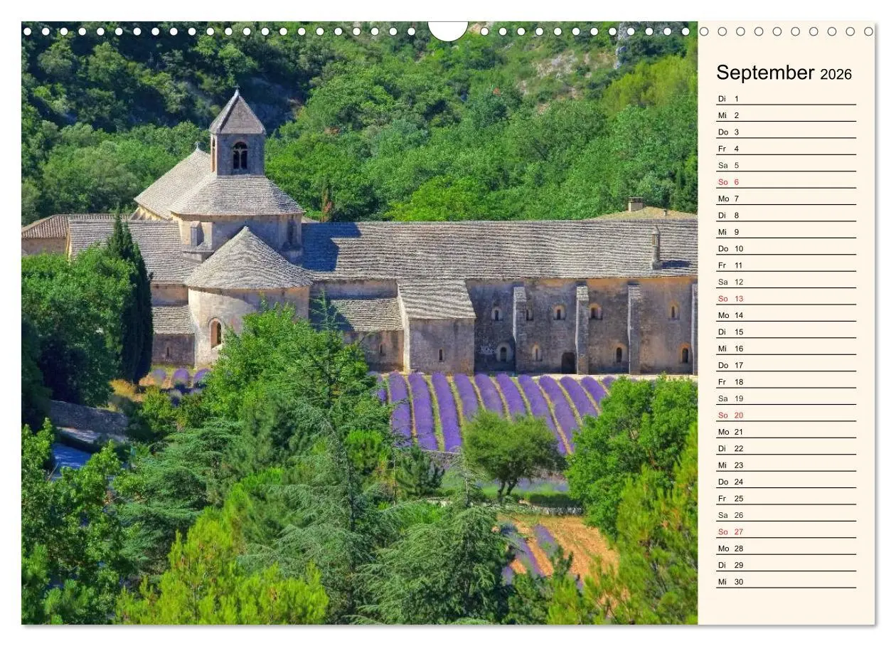 Bild: 9783457980583 | Verzaubernde Provence (Wandkalender 2026 DIN A3 quer), CALVENDO...