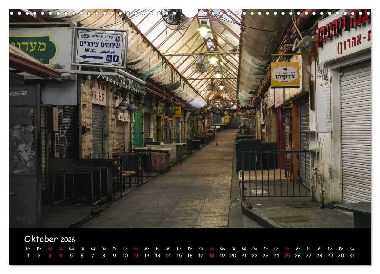Bild: 9783516070583 | Israel - eindrucksvoll, anders, schön! (Wandkalender 2026 DIN A3...