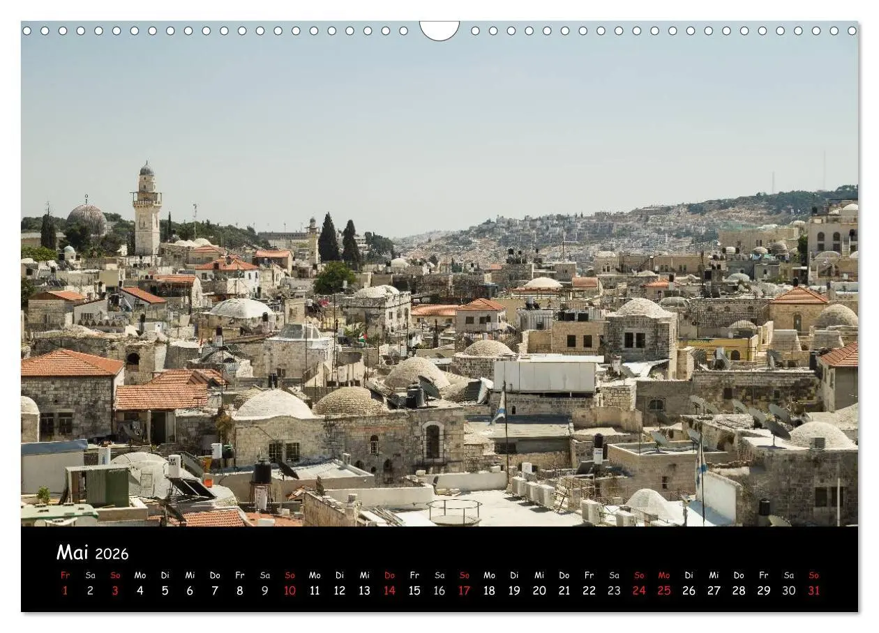 Bild: 9783516070583 | Israel - eindrucksvoll, anders, schön! (Wandkalender 2026 DIN A3...