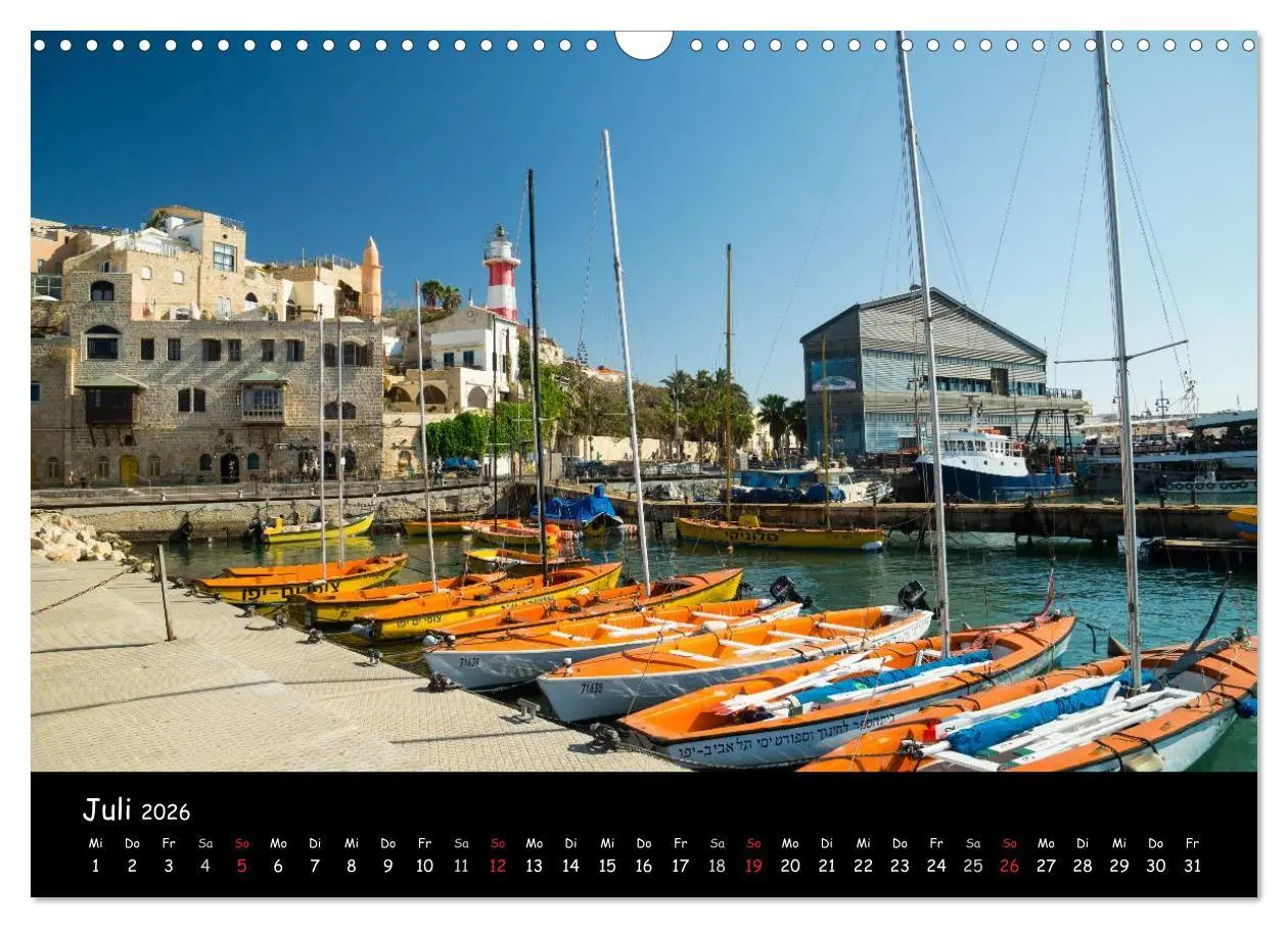 Bild: 9783516070583 | Israel - eindrucksvoll, anders, schön! (Wandkalender 2026 DIN A3...