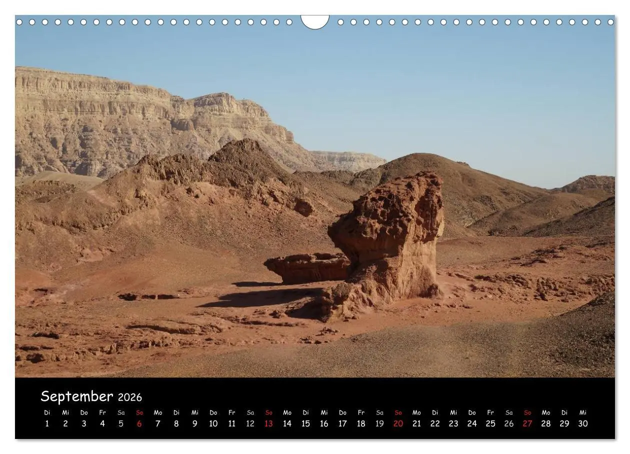 Bild: 9783516070583 | Israel - eindrucksvoll, anders, schön! (Wandkalender 2026 DIN A3...