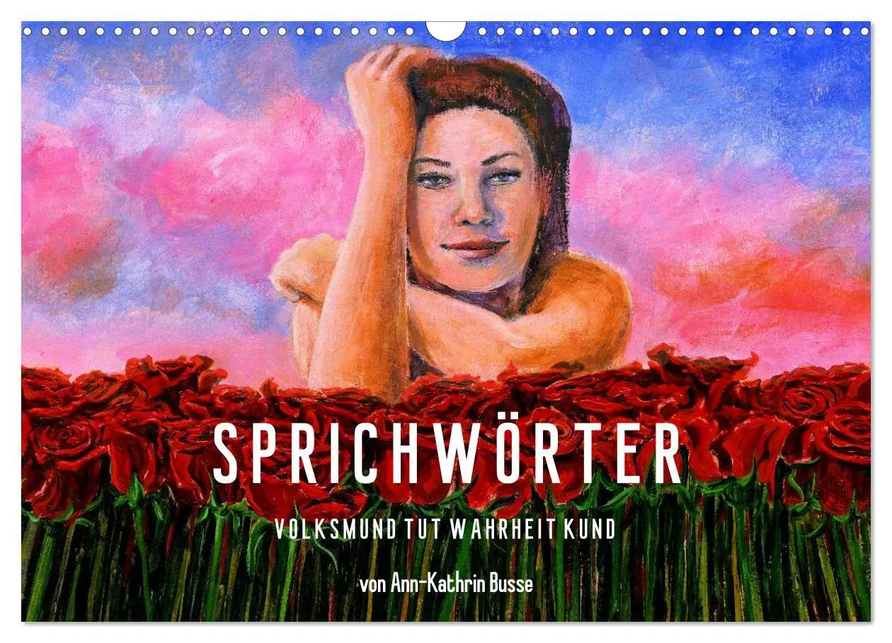 Cover: 9783516140583 | Sprichwörter (Wandkalender 2026 DIN A3 quer), CALVENDO Monatskalender