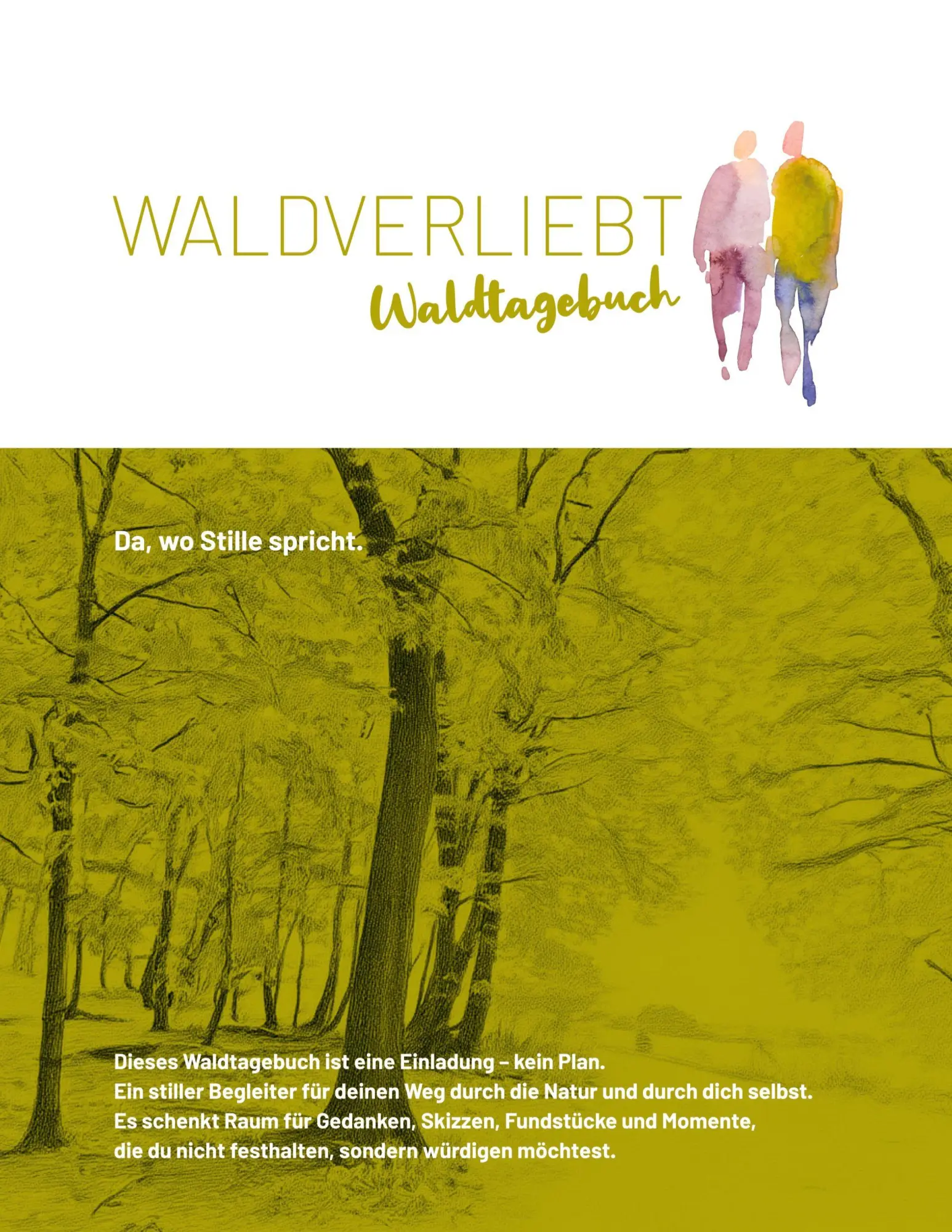 Cover: 9783695100583 | Waldtagebuch | Da, wo Stille spricht | Karin Braukhaus-Becker | Buch