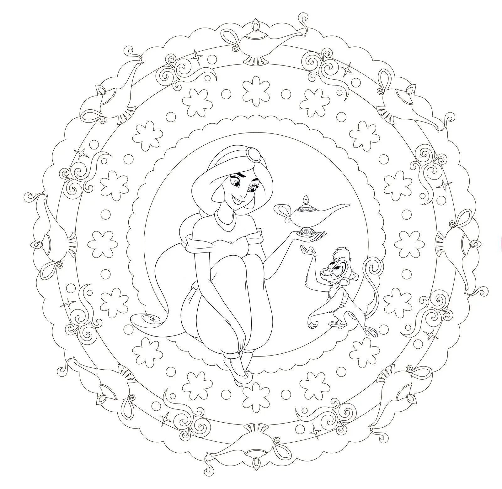 Bild: 9783845130583 | Disney Prinzessin: Mandala-Malzauber | Taschenbuch | Disney Prinzessin