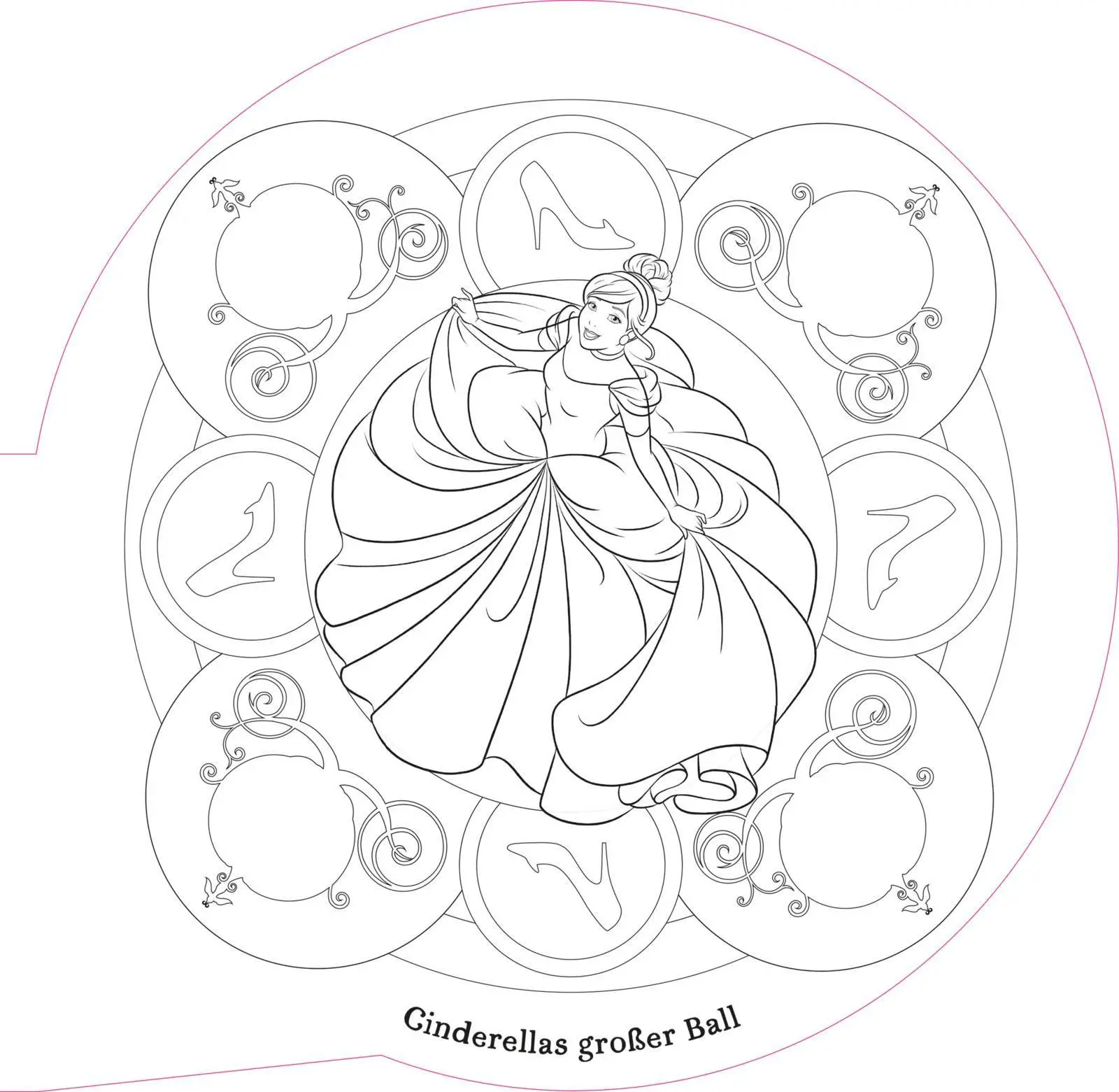 Bild: 9783845130583 | Disney Prinzessin: Mandala-Malzauber | Taschenbuch | Disney Prinzessin