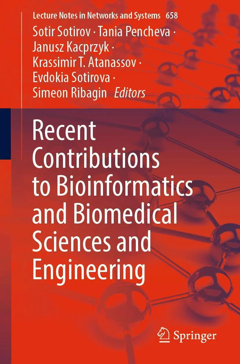 Cover: 9783031310683 | Recent Contributions to Bioinformatics and Biomedical Sciences and...
