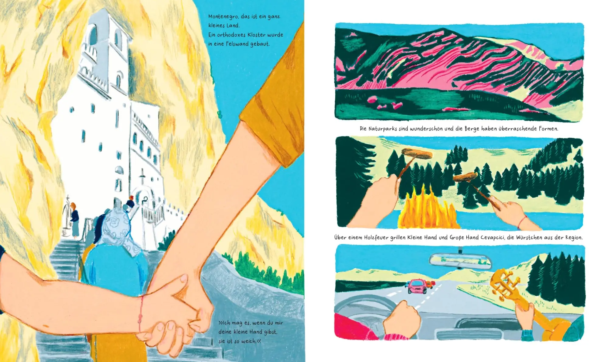 Bild: 9783039640683 | Kleine Hand und große Hand | Auf Reisen | Matthias Kunz (u. a.) | Buch