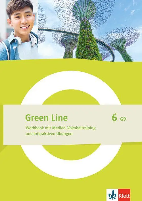 Cover: 9783128740683 | Green Line 6 G9. Workbook mit Medien, Vokabeltrainer und...
