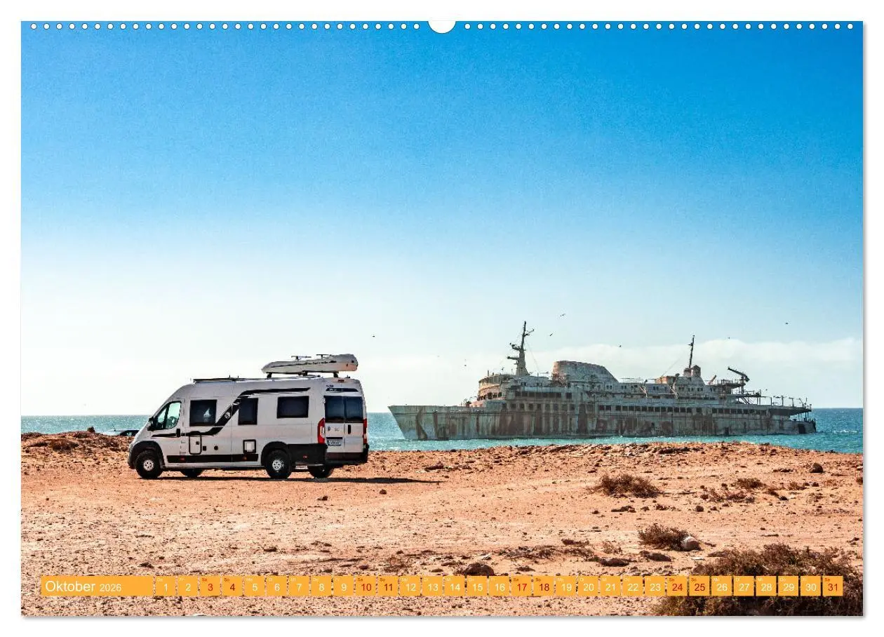 Bild: 9783457350683 | MAROKKO per WOHNMOBIL (hochwertiger Premium Wandkalender 2026 DIN...