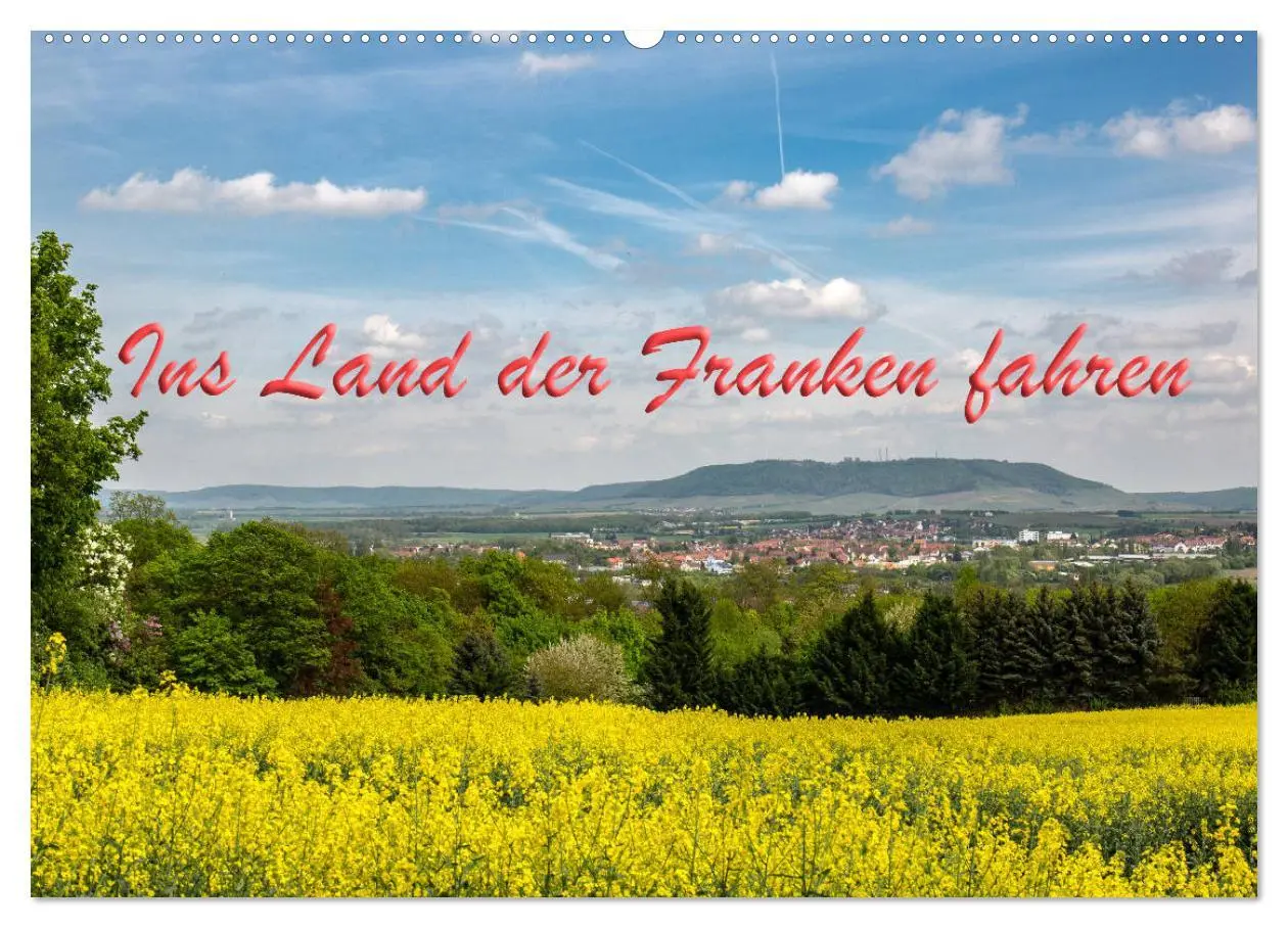 Cover: 9783457730683 | Ins Land der Franken fahren (Wandkalender 2026 DIN A2 quer),...