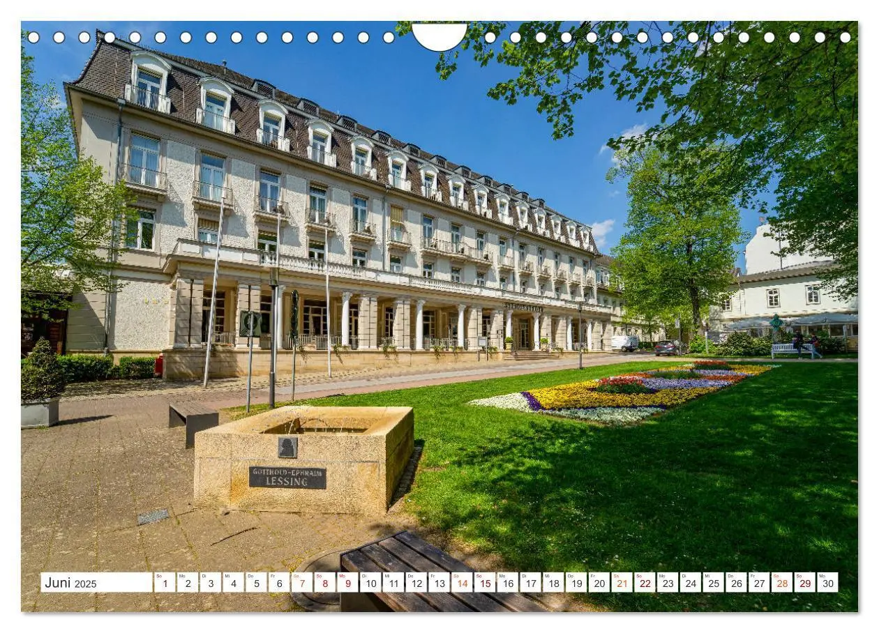 Bild: 9783435010783 | Bad Pyrmont Impressionen (Wandkalender 2025 DIN A4 quer), CALVENDO...