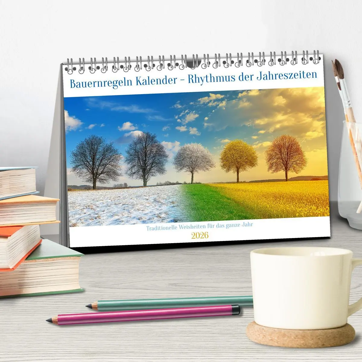 Bild: 9783457340783 | Bauernregeln Kalender - Rhythmus der Jahreszeiten (Tischkalender...