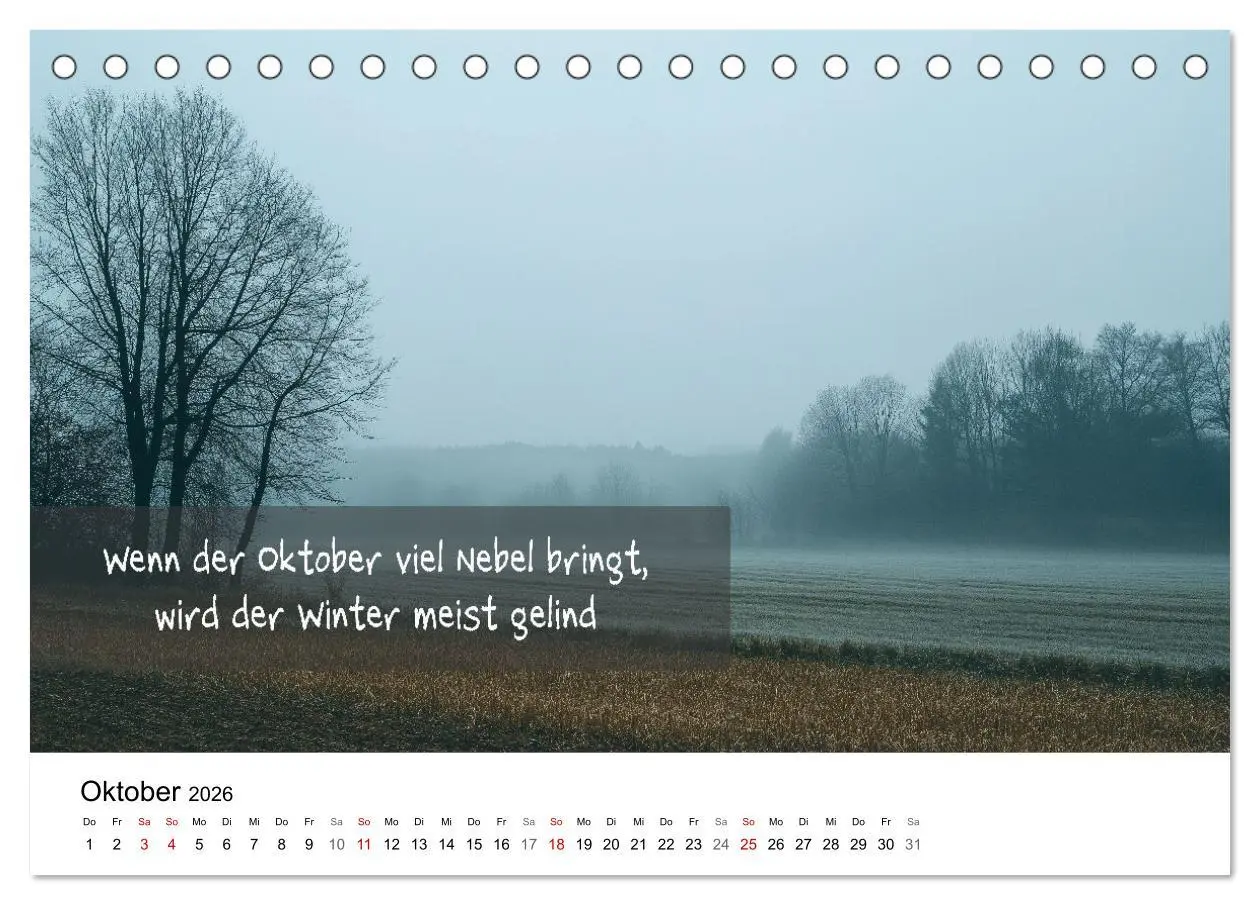 Bild: 9783457340783 | Bauernregeln Kalender - Rhythmus der Jahreszeiten (Tischkalender...
