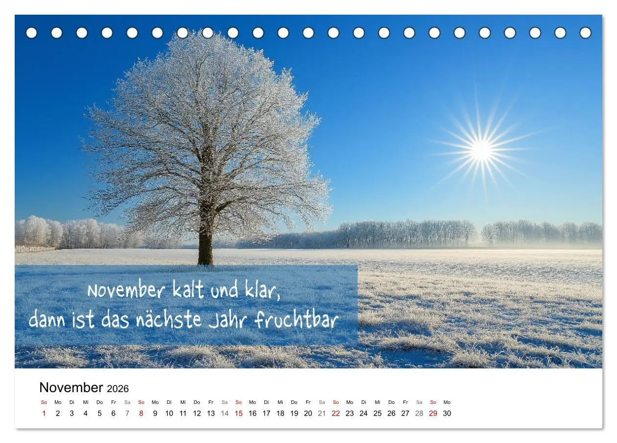 Bild: 9783457340783 | Bauernregeln Kalender - Rhythmus der Jahreszeiten (Tischkalender...
