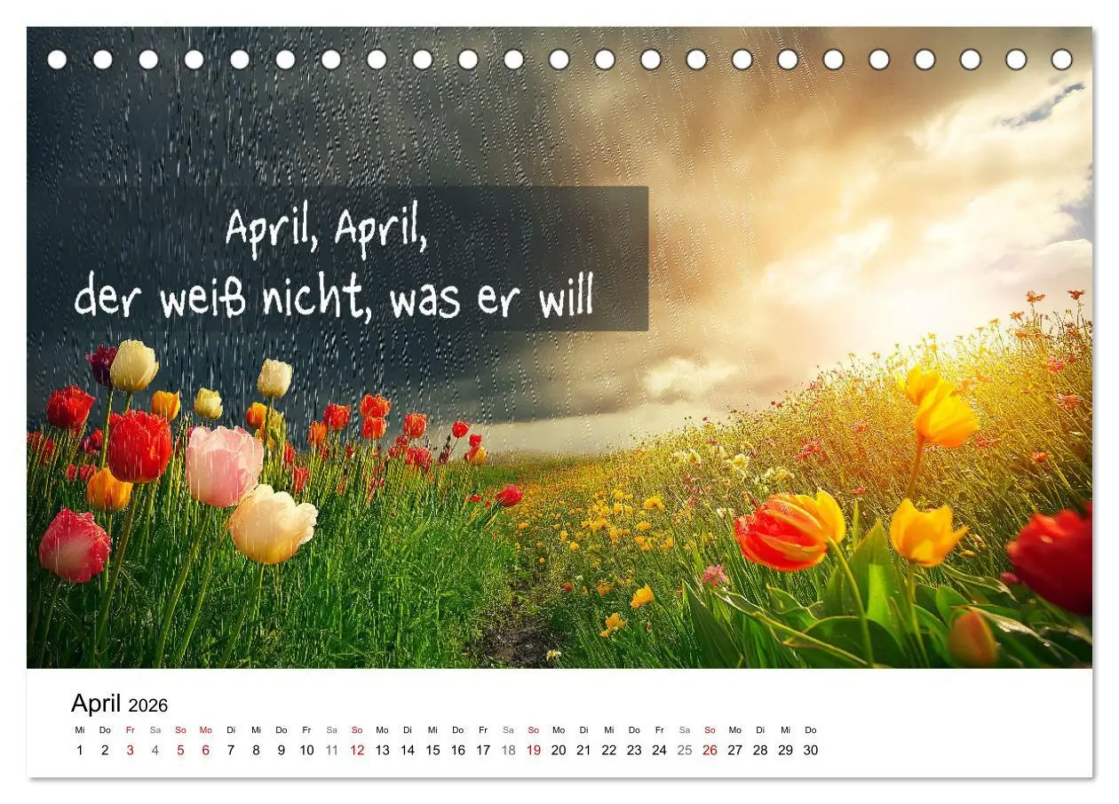 Bild: 9783457340783 | Bauernregeln Kalender - Rhythmus der Jahreszeiten (Tischkalender...