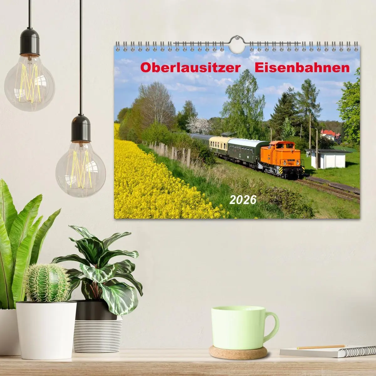 Bild: 9783516050783 | Oberlausitzer Eisenbahnen 2026 (Wandkalender 2026 DIN A4 quer),...