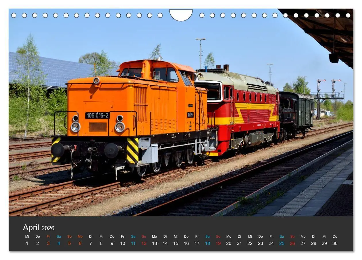 Bild: 9783516050783 | Oberlausitzer Eisenbahnen 2026 (Wandkalender 2026 DIN A4 quer),...