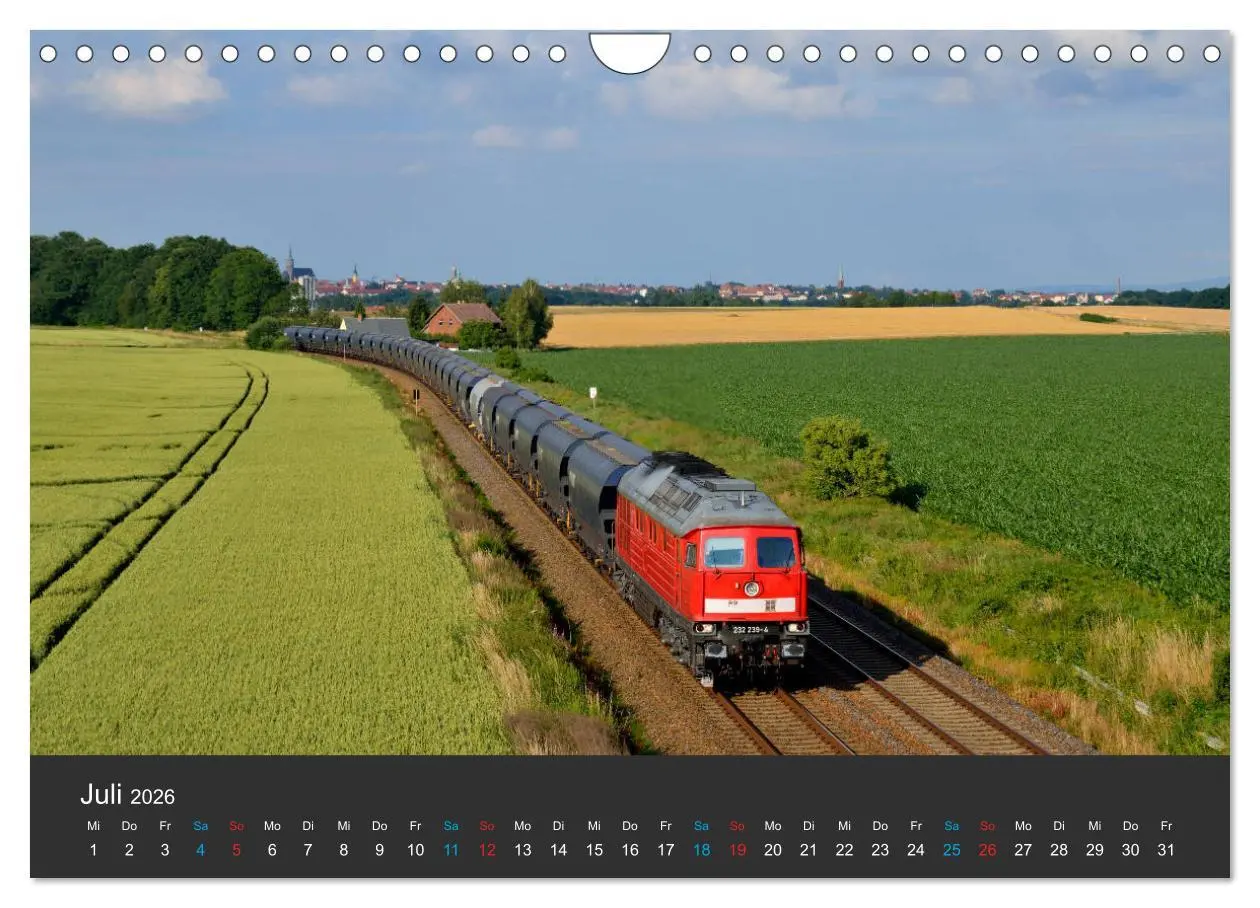 Bild: 9783516050783 | Oberlausitzer Eisenbahnen 2026 (Wandkalender 2026 DIN A4 quer),...