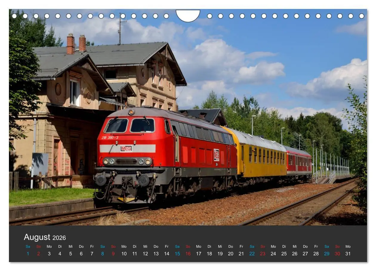 Bild: 9783516050783 | Oberlausitzer Eisenbahnen 2026 (Wandkalender 2026 DIN A4 quer),...
