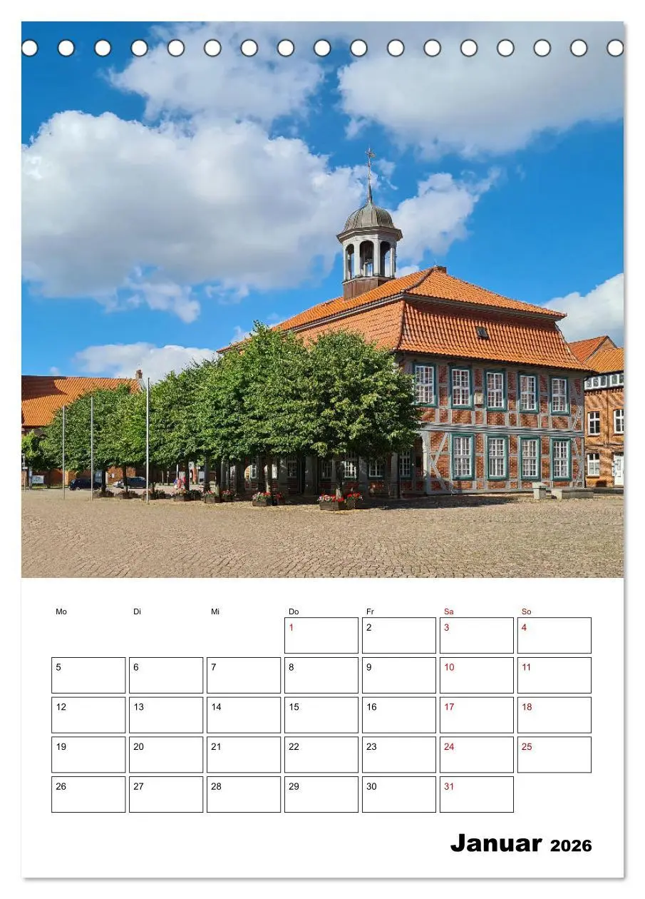 Bild: 9783516360783 | Boizenburg am Elberadweg (Tischkalender 2026 DIN A5 hoch), CALVENDO...
