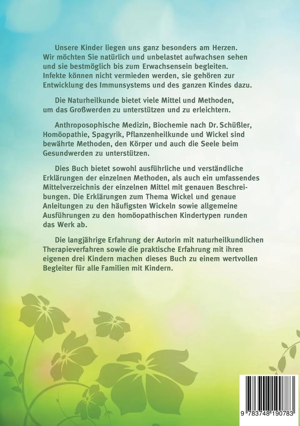 Rückseite: 9783748190783 | Kinder natürlich begleiten | Heike Fabry | Taschenbuch | Paperback