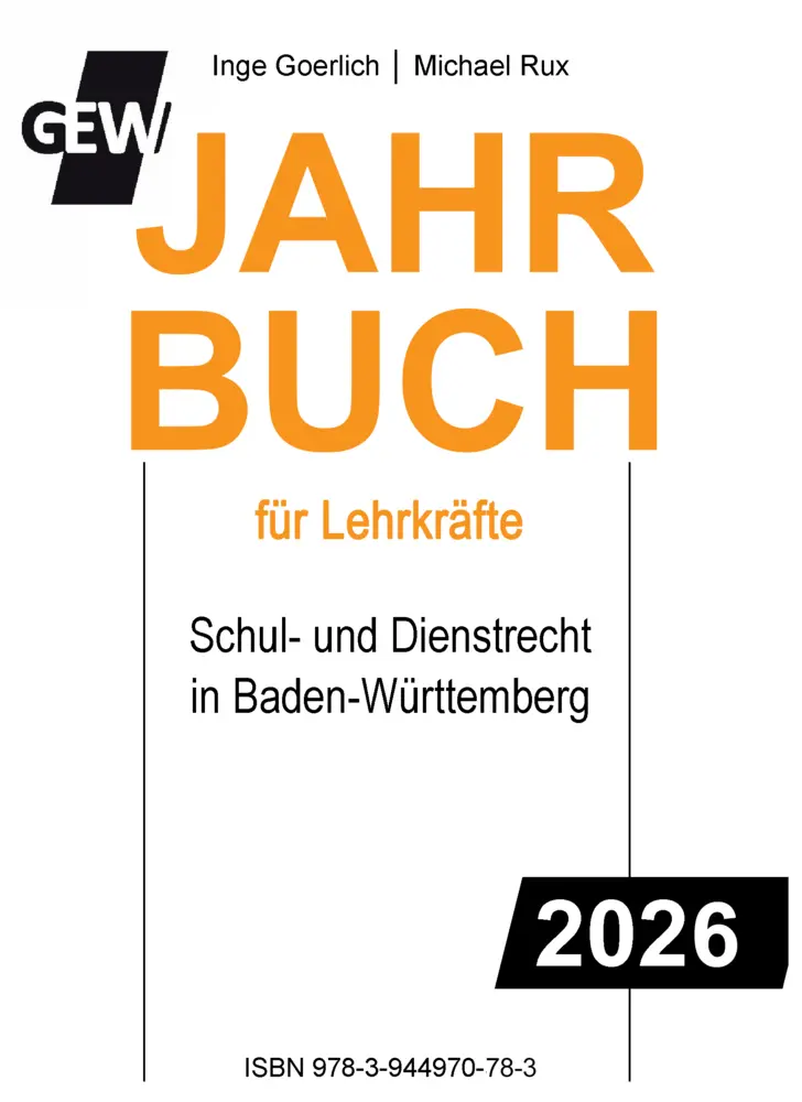 Cover: 9783944970783 | GEW-Jahrbuch 2026 für Lehrkräfte | Inge Goerlich (u. a.) | Taschenbuch
