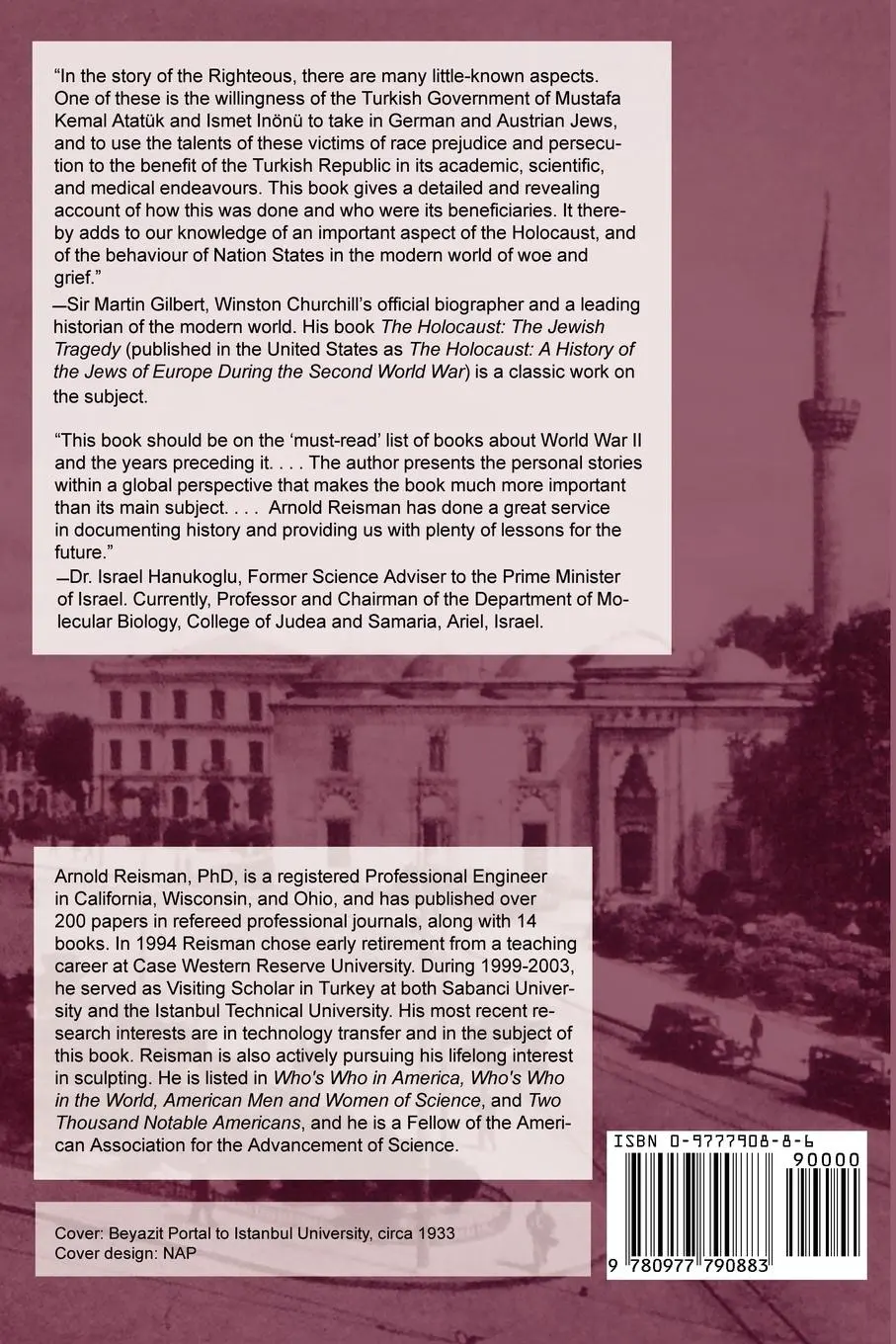 Rückseite: 9780977790883 | Turkey's Modernization: Refugees from Nazism and Atatrk's Vision