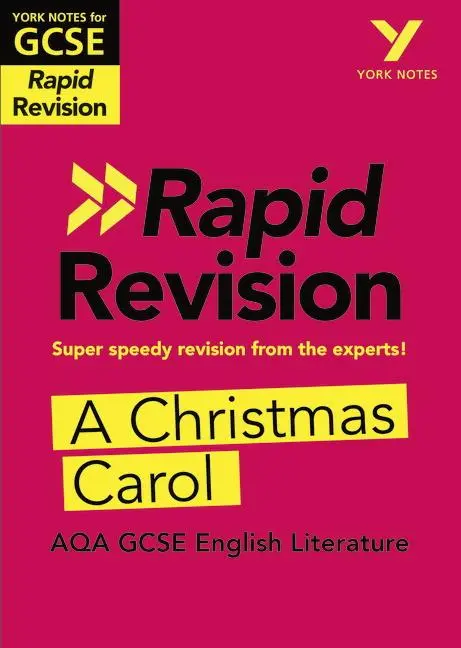 Cover: 9781292270883 | York Notes RAPID AQA GCSE (Revision Guide) A Christmas Carol - for...