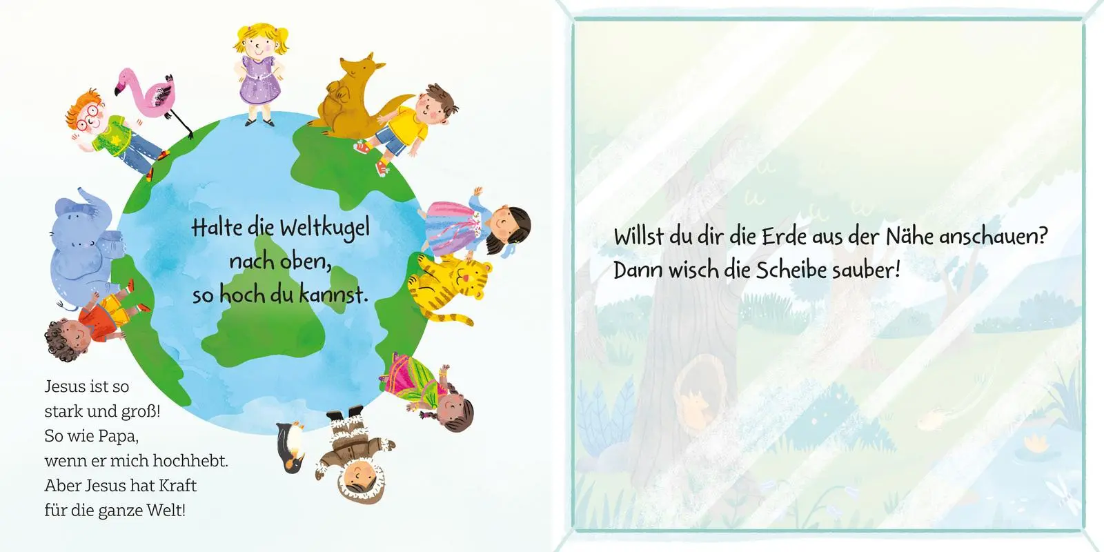 Bild: 9783417280883 | Jesus ist immer da | Schüttel, schaukel, puste mit! | Heike Link