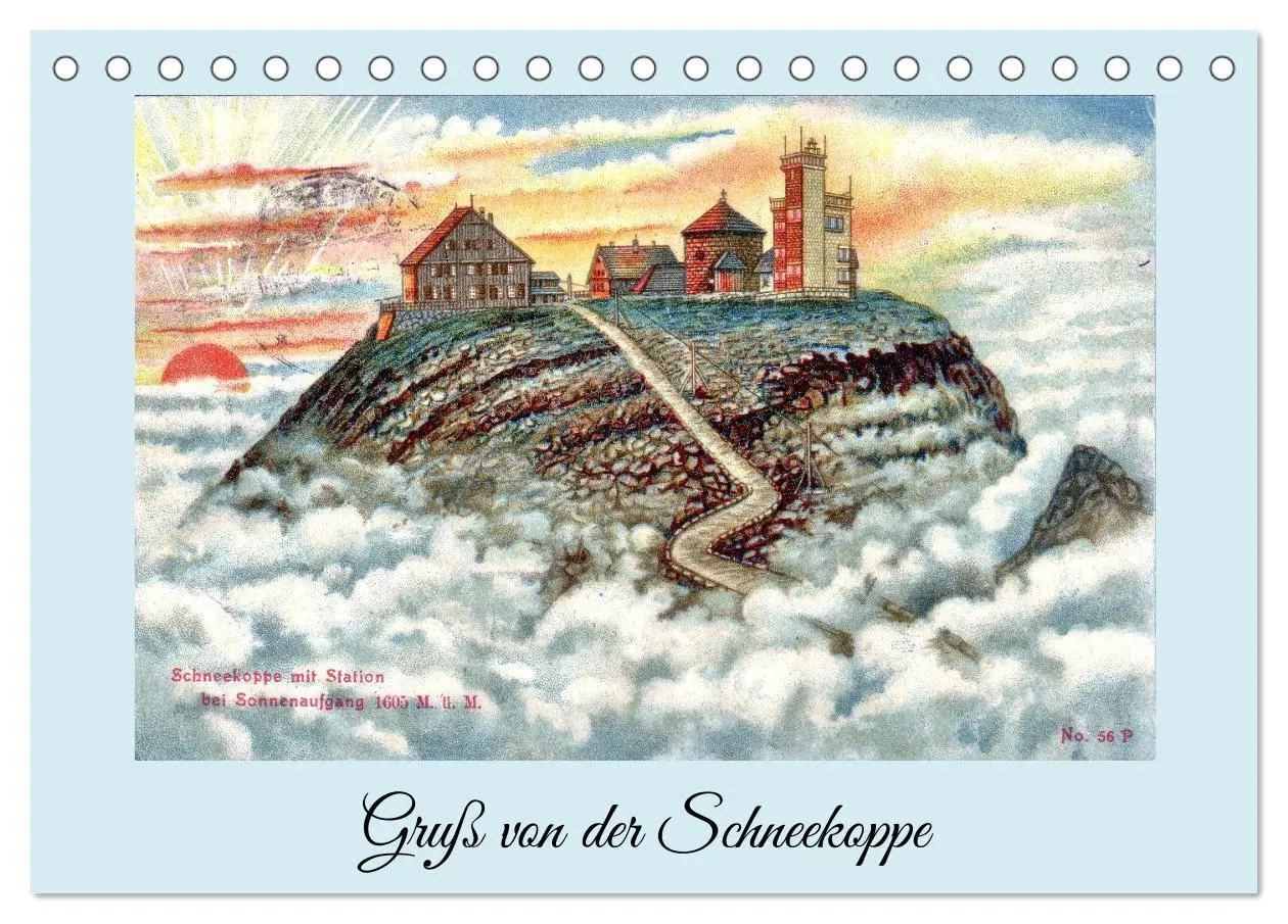 Cover: 9783457260883 | Gruß von der Schneekoppe (Tischkalender 2026 DIN A5 quer), CALVENDO...