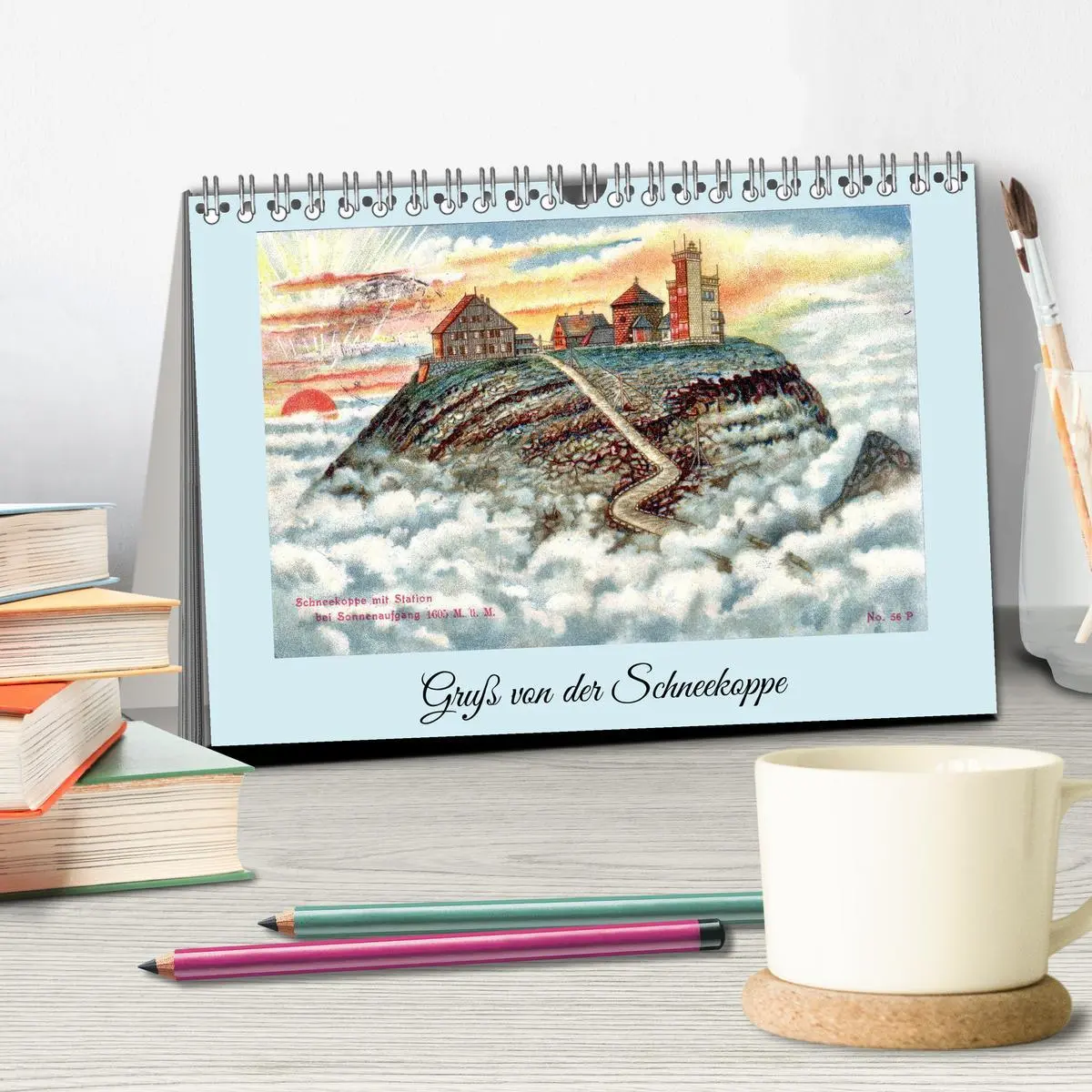 Bild: 9783457260883 | Gruß von der Schneekoppe (Tischkalender 2026 DIN A5 quer), CALVENDO...