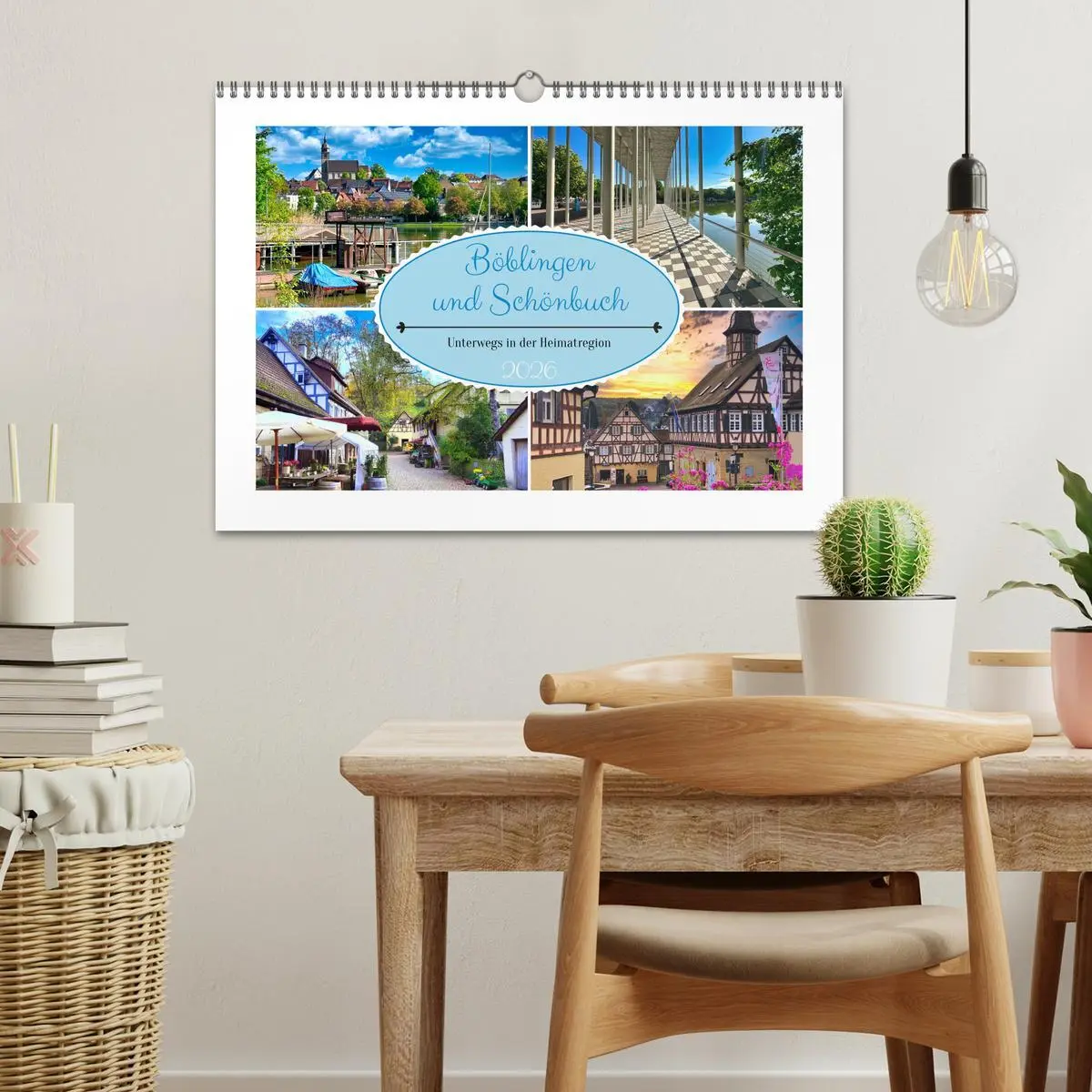 Bild: 9783457400883 | Böblingen und Schönbuch (Wandkalender 2026 DIN A3 quer), CALVENDO...