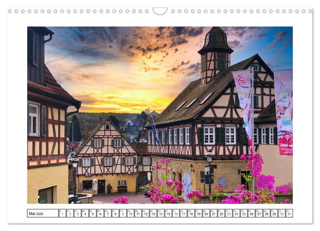 Bild: 9783457400883 | Böblingen und Schönbuch (Wandkalender 2026 DIN A3 quer), CALVENDO...