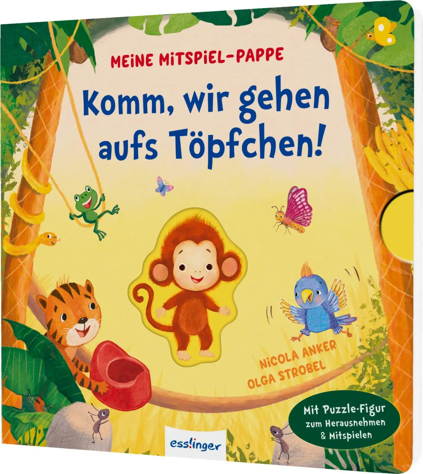 Cover: 9783480240883 | Meine Mitspiel-Pappe: Komm, wir gehen aufs Töpfchen! | Nicola Anker