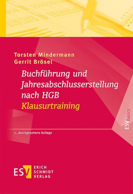 Cover: 9783503240883 | Buchführung und Jahresabschlusserstellung nach HGB - Klausurtraining