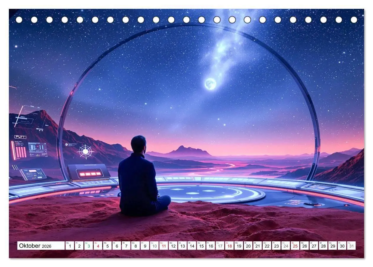 Bild: 9783516730883 | Neuer Morgen Mars (Tischkalender 2026 DIN A5 quer), CALVENDO...