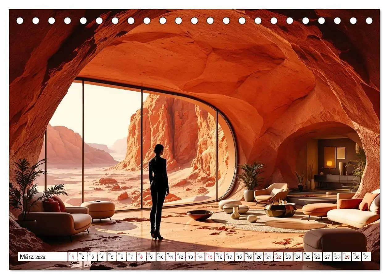 Bild: 9783516730883 | Neuer Morgen Mars (Tischkalender 2026 DIN A5 quer), CALVENDO...