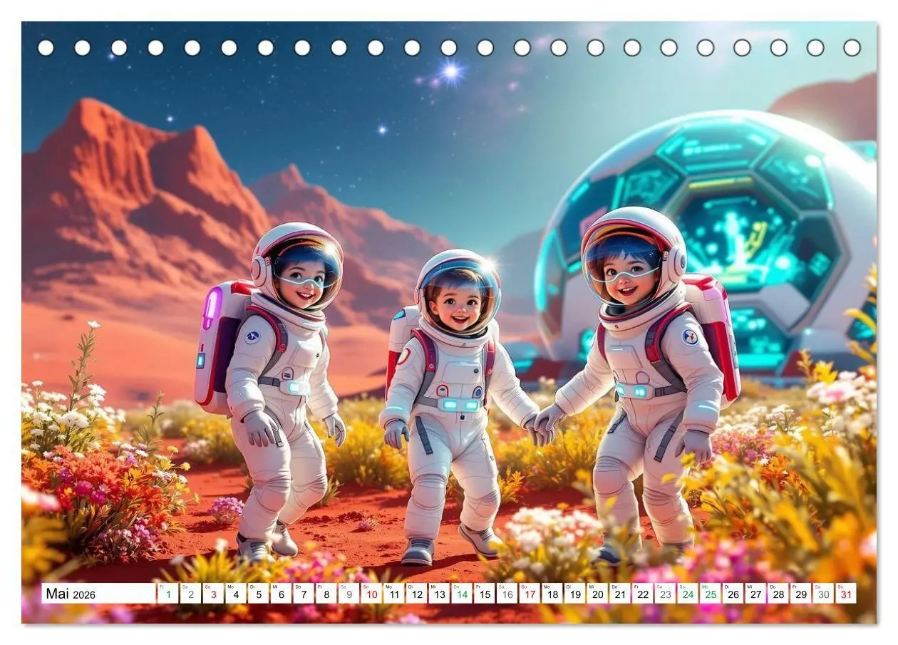 Bild: 9783516730883 | Neuer Morgen Mars (Tischkalender 2026 DIN A5 quer), CALVENDO...