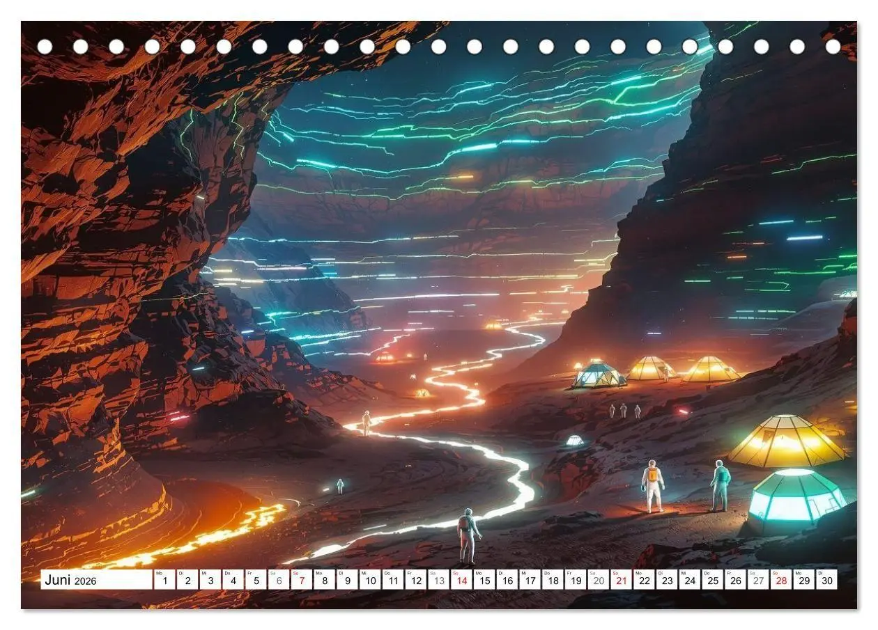 Bild: 9783516730883 | Neuer Morgen Mars (Tischkalender 2026 DIN A5 quer), CALVENDO...