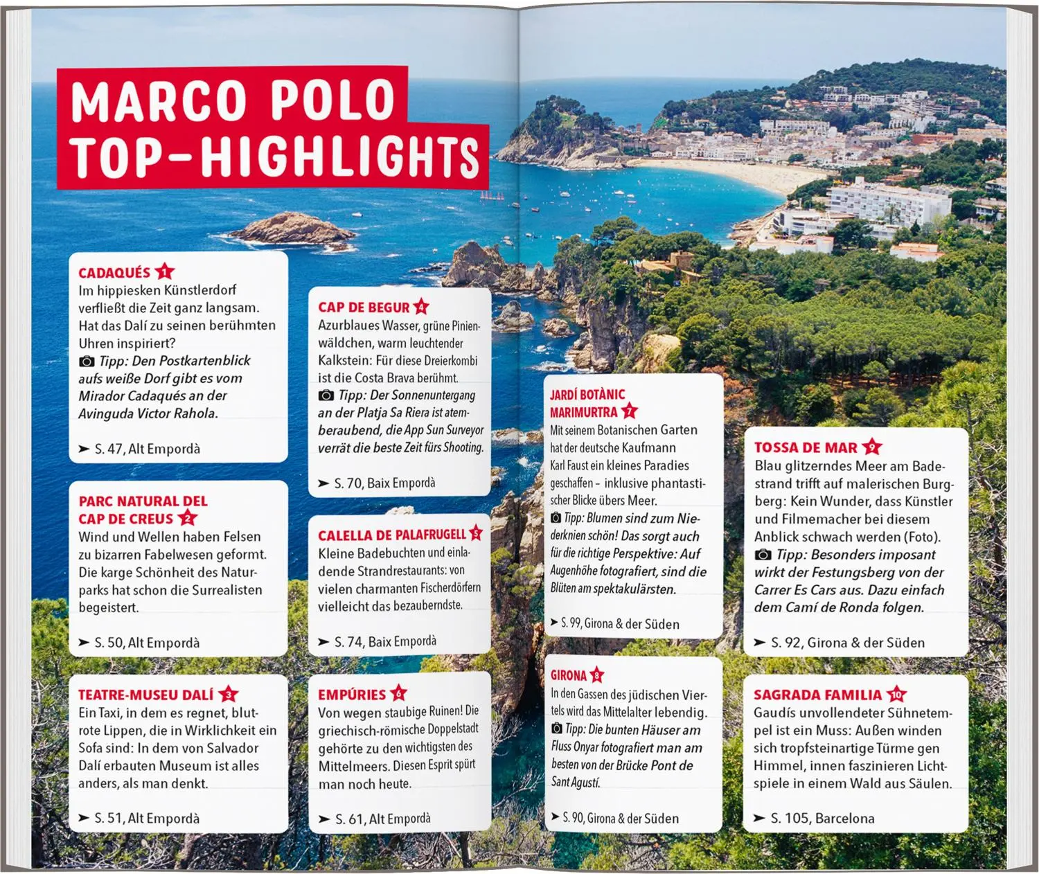 Bild: 9783829740883 | MARCO POLO Reiseführer Costa Brava, Barcelona | Schulz (u. a.) | Buch