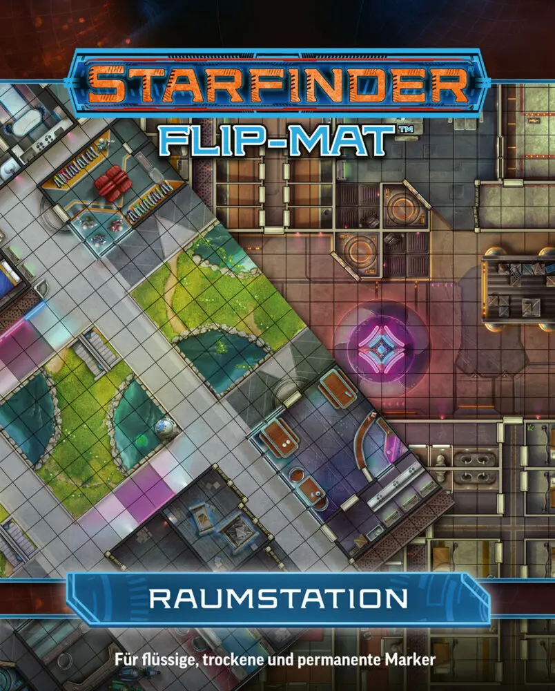 Cover: 9783957520883 | Starfinder Flip-Mat: Raumstation | Jason Bulmahn | Spiel | US56022