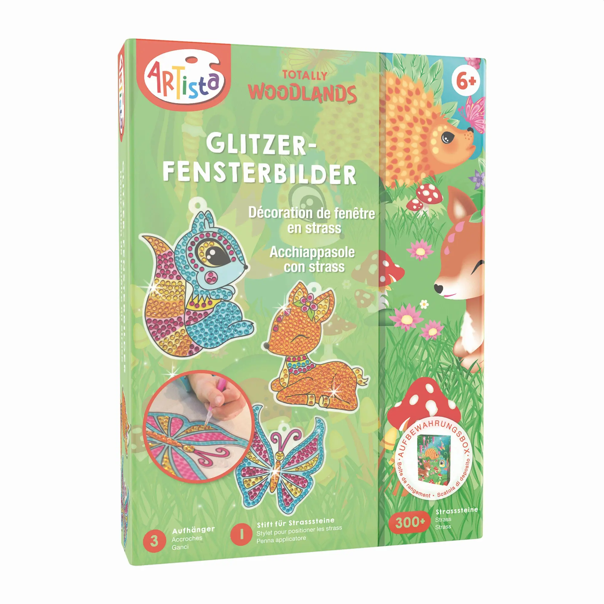 Cover: 7640250150983 | Artista - Glitzer-Fensterbilder | Artista | Kit (Bastelset) | 9301944