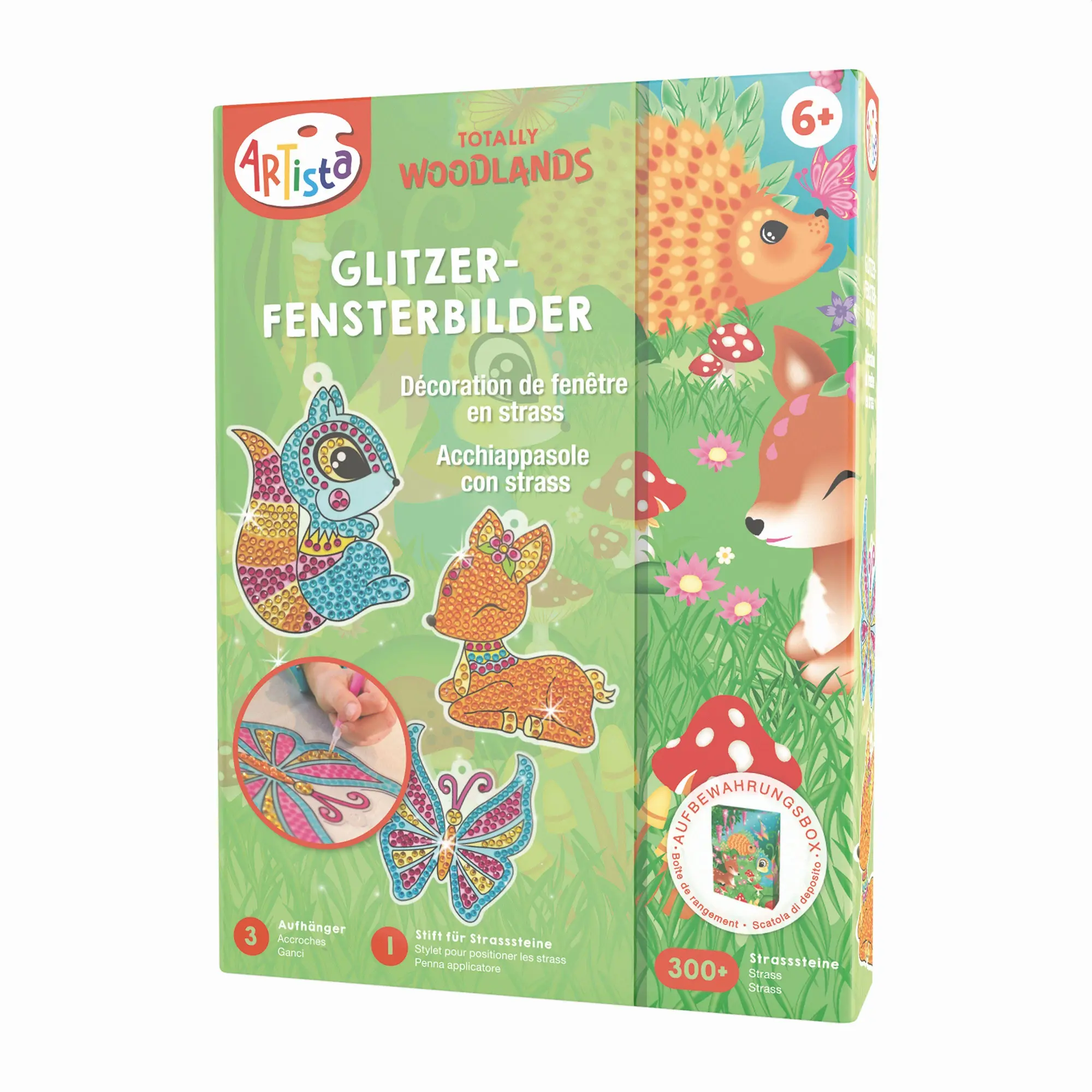 Bild: 7640250150983 | Artista - Glitzer-Fensterbilder | Artista | Kit (Bastelset) | Deutsch