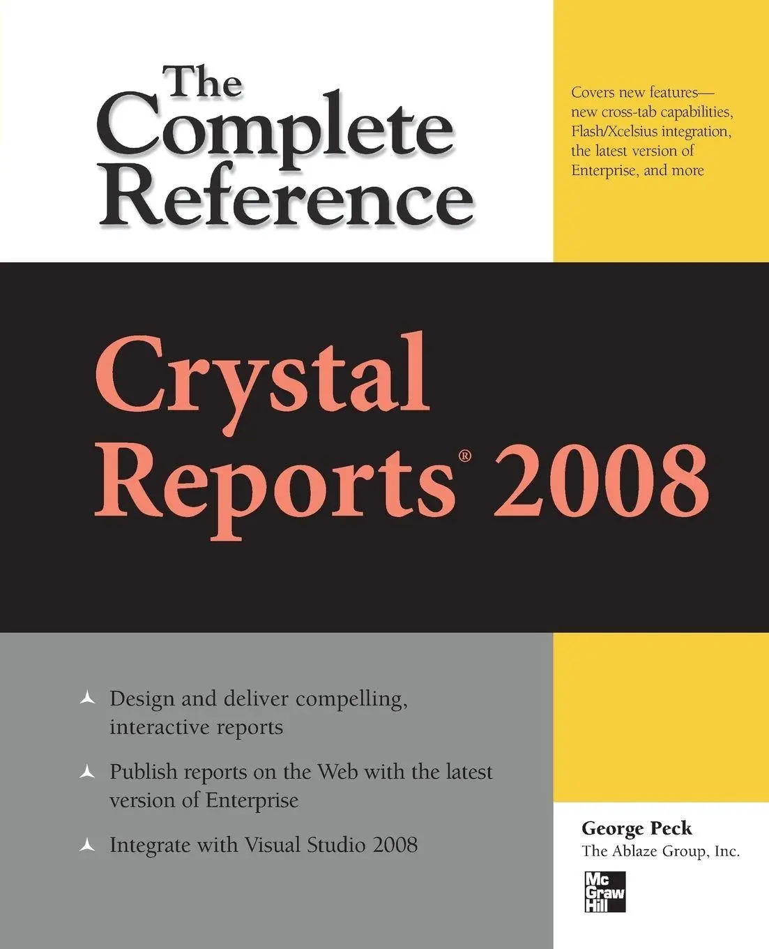 Cover: 9780071590983 | Crystal Reports 2008 | The Complete Reference | George Peck | Buch