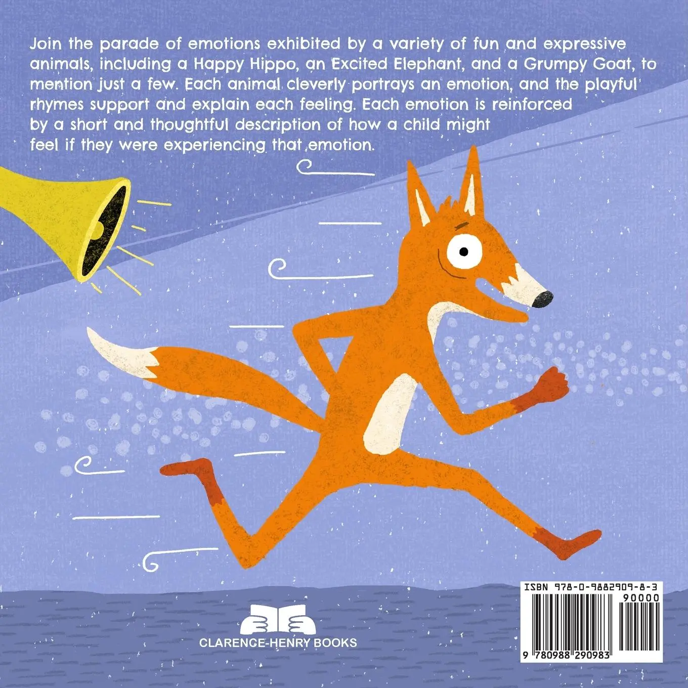 Rückseite: 9780988290983 | Animals Feeling Like Us | Kids Book of Emotions and Feelings | Smith
