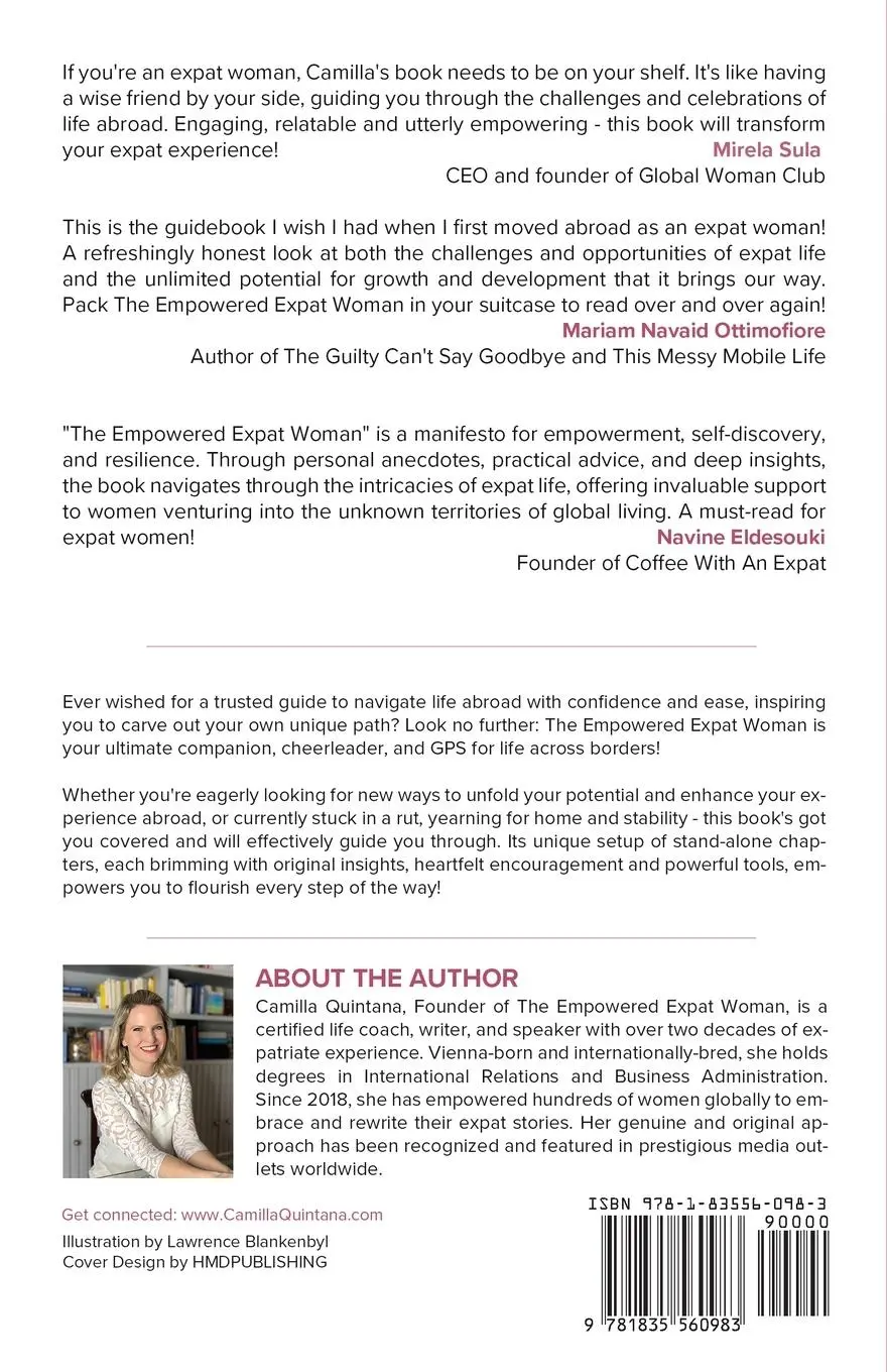 Rückseite: 9781835560983 | The Empowered Expat Woman | Camilla Quintana | Taschenbuch | Englisch
