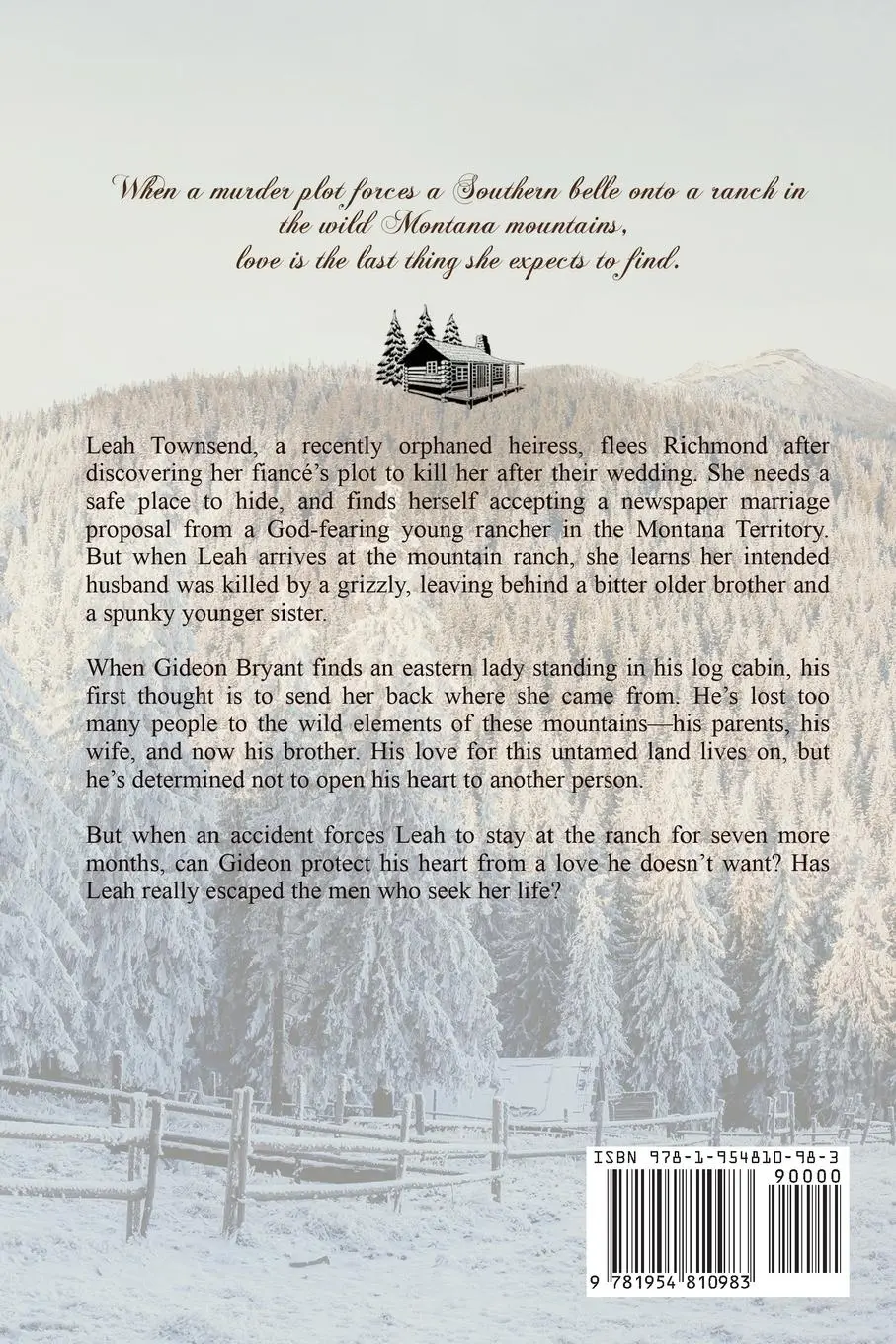 Rückseite: 9781954810983 | The Lady and the Mountain Man | Misty M. Beller | Taschenbuch | 2024